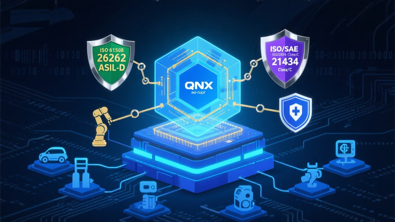 QNX Launches QNX OS for Safety (QOS) 8.0 to Accelerate Development of Functionally Safe and Cybersecurity-Critical Embedded Systems