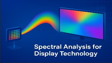 Applications of Photodetectors in Display Spectral Analysis: Multi-Channel Data Acquisition and Processing