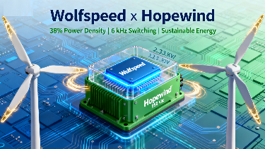 Hopewind Selects Wolfspeed to Power the Future of Wind Energy with Advanced Silicon Carbide Technology
